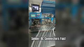 Automatic DC Connector Soldering All-in-One Machine